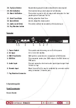 Preview for 8 page of OXO Mistral 24 Instruction Manual