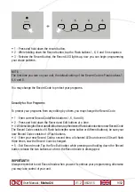 Preview for 9 page of OXO Mistral 24 Instruction Manual