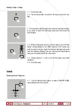 Preview for 16 page of OXO Mistral 24 Instruction Manual