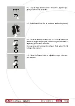 Preview for 17 page of OXO Mistral 24 Instruction Manual