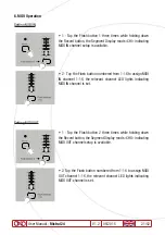 Preview for 21 page of OXO Mistral 24 Instruction Manual