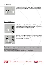 Preview for 22 page of OXO Mistral 24 Instruction Manual