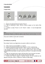 Preview for 33 page of OXO Mistral 24 Instruction Manual