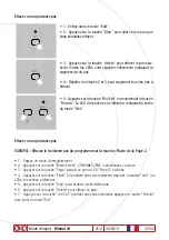 Preview for 38 page of OXO Mistral 24 Instruction Manual