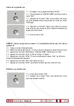 Preview for 39 page of OXO Mistral 24 Instruction Manual