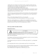 Preview for 5 page of OXO MultiBEAM LED-Variable White-Zoom User Manual