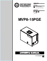 Preview for 1 page of OXO MVP8-15PGE Owner'S Manual