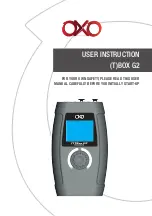 Preview for 1 page of OXO T BOX G2 User Instruction