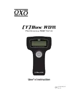 OXO [T]Box RDM User Instruction предпросмотр