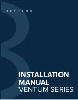 Oxygen 8 VENTUM Series Installation Manual предпросмотр