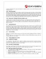 Preview for 7 page of Oxygen E-mate User Manual