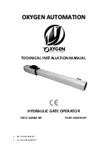 Oxygen PARIS 240-RB R-WOL Technical Installation Manual preview