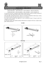 Предварительный просмотр 3 страницы Oxygen PARIS 240-RB R-WOL Technical Installation Manual