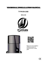 Oxygen TYPHON 2000 Manual preview