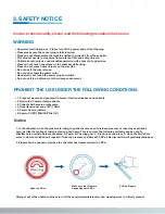 Предварительный просмотр 5 страницы Oxygen Wheel Chair Ready Type Chamber User Manual