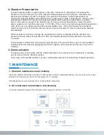 Предварительный просмотр 12 страницы Oxygen Wheel Chair Ready Type Chamber User Manual