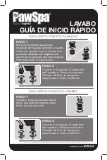 Preview for 2 page of Oxygenics PawSpa 78166 Quick Start Manual