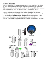 Предварительный просмотр 9 страницы OxyGuard Handy Polaris TGP Instructions For Use Manual