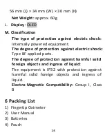 Preview for 22 page of OxySmart PC-60FW User Manual