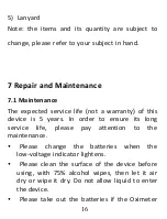 Preview for 23 page of OxySmart PC-60FW User Manual