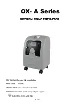 Предварительный просмотр 1 страницы Oxytek Medical Technology OX- A Series Instruction Manual