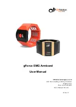 OYMotion Technologies gForce EMG Armband User Manual preview