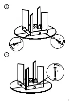 Preview for 5 page of OYOY Kotai Round Dining Table Assembly Instructions Manual