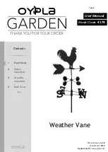 Oypla GARDEN 4174 User Manual preview