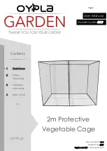 Предварительный просмотр 1 страницы Oypla GARDEN 4229 User Manual