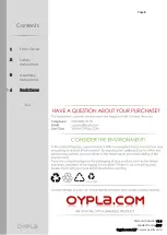 Preview for 6 page of Oypla GARDEN 4229 User Manual