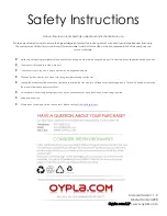 Предварительный просмотр 2 страницы Oypla GARDEN Artificial Buxus Ball User Manual