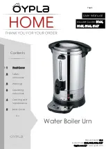 OYPLA Home 3164 User Manual preview