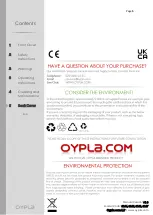 Preview for 5 page of OYPLA Home 3164 User Manual