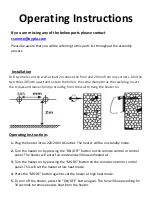 Предварительный просмотр 3 страницы OYPLA Home 4219 User Manual