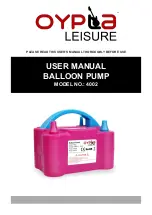 Oypla Leisure 4002 User Manual предпросмотр