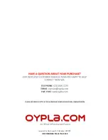 Preview for 3 page of Oypla Leisure 4144 User Manual