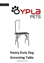 Preview for 1 page of OYPLA PETS 3083 User Manual