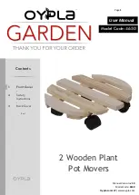 Предварительный просмотр 1 страницы Oypla GARDEN 4650 User Manual