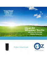 Oz Oz Portable Product Usage Manual preview