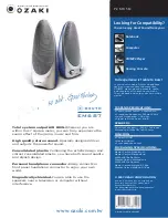 Предварительный просмотр 2 страницы Ozaki C-MOUTH EM687 Brochure & Specs