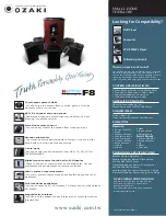 Предварительный просмотр 2 страницы Ozaki Homme F8 HM080 Brochure & Specs