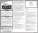 Ozark Trail Grand Gazebo WT191515SH Owner'S Manual preview