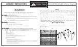 Ozark Trail W731 Assembly Instructions preview