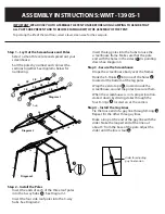 Предварительный просмотр 4 страницы Ozark Trail WMT-1390S-1 Owner'S Manual