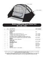 Предварительный просмотр 4 страницы Ozark Trail WMT-9920 Owner'S Manual