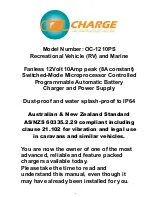 OzCharge OC-1210PS Installation And User Manual preview