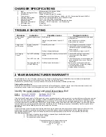 Preview for 8 page of OzCharge OC-1210PS Installation And User Manual