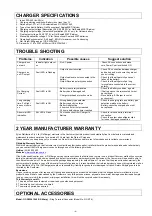 Предварительный просмотр 6 страницы OzCharge OC-SW241040 Users Manual And Important Safety Information