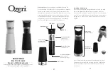 Ozeri Gravity Pro OZG8 User Manual предпросмотр