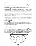 Предварительный просмотр 6 страницы Ozeri OZF3 Instruction Manual And Warranty